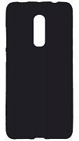 Силиконовый чехол для Xiaomi Redmi Note 4X матовый чёрный