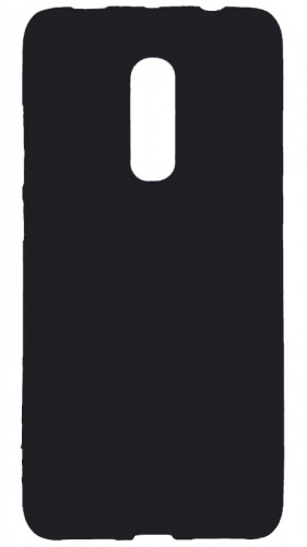 Силиконовый чехол для Xiaomi Redmi Note 4X матовый чёрный