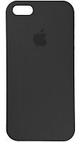 Задняя накладка Soft Touch для Apple iPhone 5/5S/SE темно-серый