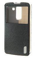 Чехол футляр-книга Usams для LG Optimus G Pro2/F350 с окном (чёрный (Merry Series))
