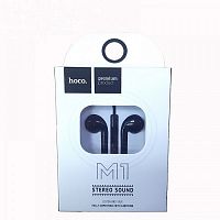 Стерео-гарнитура HOCO M1 для Apple микрофон чёрный