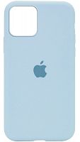 Задняя накладка Soft Touch для Apple Iphone 12/12 Pro бледно-голубой