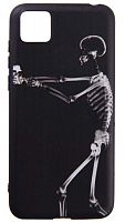 Силиконовый чехол для Huawei Honor 9S Florme скелет