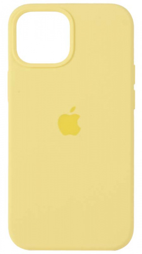 Задняя накладка Soft Touch для Apple Iphone 13 mini лимонный