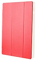 Чехол футляр-книга для Lenovo IdeaTab S6000 с прозрачным основанием (красный в техпаке)