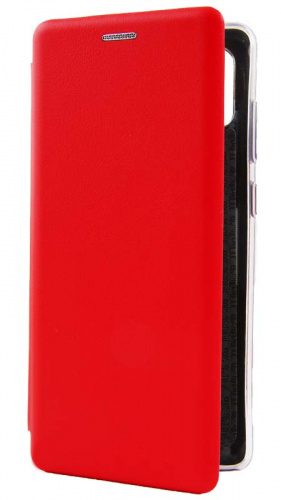 Чехол-книга OPEN COLOR для Samsung Galaxy Note 10 Lite красный