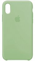 Задняя накладка Soft Touch для Apple iPhone X/XS светло-зеленый