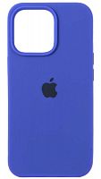 Задняя накладка Soft Touch для Apple Iphone 13 Pro ярко-синий