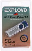 512GB флэш драйв Exployd 590 3.0 синий