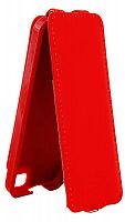 Чехол футляр-книга Armor Case для APPLE iPhone 5/5S, Book с окном красный