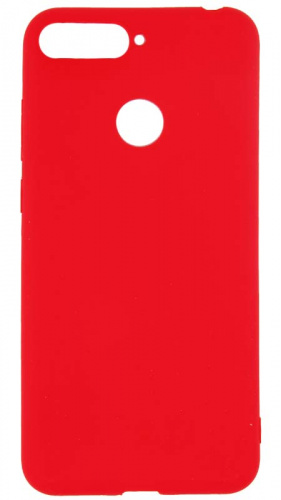 Кейс для смартфона ''Matt case'' для Honor 7A Pro / Y6 Prime 2018, TPU, матовый, красный