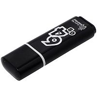 64GB флэш драйв SmartBuy Glossy series, черный