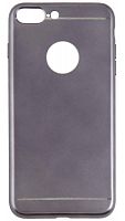 Силиконовый чехол для Apple iPhone 7 Plus/8 Plus металлик серый