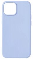 Силиконовый чехол Soft Touch для Apple iPhone 13 mini голубой