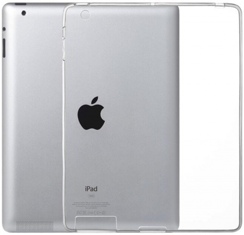 Силиконовый чехол для Apple iPad 2/3/4 прозрачный