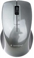 Мышь беспров. Gembird MUSW-375, 2.4ГГц, серый, 3 кнопки,1000DPI