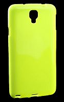 Силиконовый чехол для Samsung SM-N7505 Galaxy Note 3 Neo глянцевый техпак (зелёный)