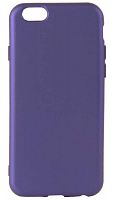 Силиконовый чехол Soft Touch для Apple iPhone 6/6S фиолетовый