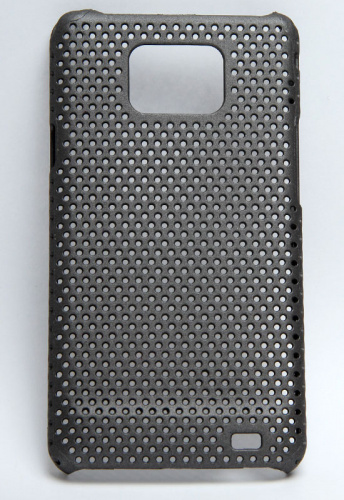 Накладка для Samsung i9100 Galaxy SII сетка стальная