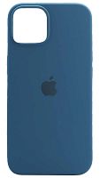 Задняя накладка Soft Touch для Apple Iphone 14 морской синий