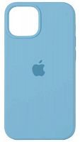 Задняя накладка Soft Touch для Apple Iphone 13 mini небесно-голубой
