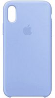 Задняя накладка Soft Touch для Apple iPhone XS Max светло-голубой