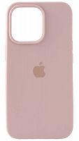 Задняя накладка Soft Touch для Apple Iphone 13 Pro бледно-розовый