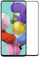 Противоударное стекло для Samsung Galaxy M31s/M317 с полной проклейкой черный