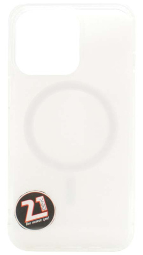 Силиконовый чехол Hoco для Apple iPhone 13 Pro Magnetic series MagSafe прозрачный