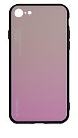 Чехол для Apple iPhone 7 градиент (бежево-розовыйвый)