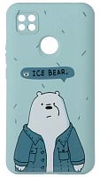 Силиконовый чехол Soft Touch для Xiaomi Redmi 9C Ice bear