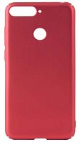 Задняя накладка Slim Case для Huawei Honor 7A Pro/Y6 (2018) красный