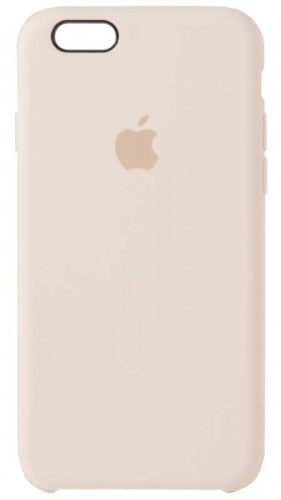 Задняя накладка Soft Touch для Apple Iphone 6/6S бежевый