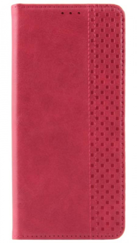 Чехол-книга PURSE для Xiaomi Redmi Note 10 Pro красный