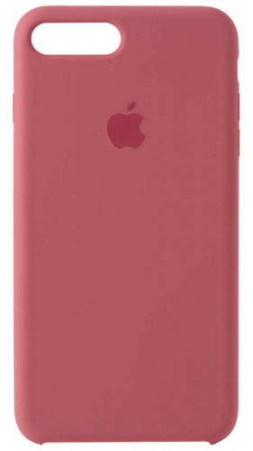 Задняя накладка Soft Touch для Apple iPhone 7 Plus/8 Plus темно-красный