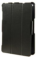 Чехол футляр-книга Armor Case Air для Acer Iconia Tab A3-A10 (глянцевый чёрный с синей подкладкой)