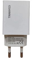 СЗУ 1 USB Tranyoo T-C01 2.4A Белый
