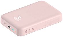 Внешний аккумулятор Baseus PPCXM10 Magnetic Mini Wireless Fast Charge 10000mAh  розовый
