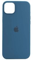 Задняя накладка Soft Touch для Apple Iphone 14 Plus морской синий