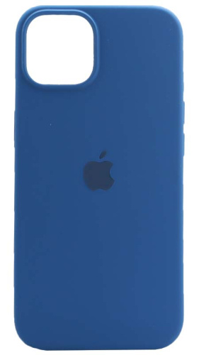 Задняя накладка Soft Touch для Apple Iphone 14 синий
