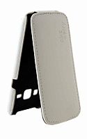 Чехол-книжка Aksberry для Samsung SM-J100 Galaxy J1 (белый)