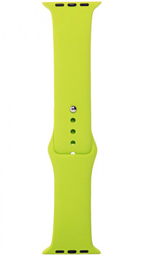 Ремешок на руку для Apple Watch 38-40mm силиконовый Sport Band светло-зеленый