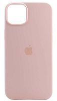 Задняя накладка Soft Touch для Apple Iphone 14 Plus бледно-розовый