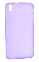 Силиконовый чехол для HTC Desire 816 фиолетовый матовый