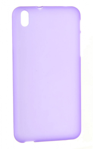 Силиконовый чехол для HTC Desire 816 фиолетовый матовый