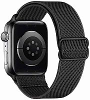 Ремешок на руку для Apple Watch 42/44/45/49mm HOCO, WA05 Jane Eyre, нейлон чёрный