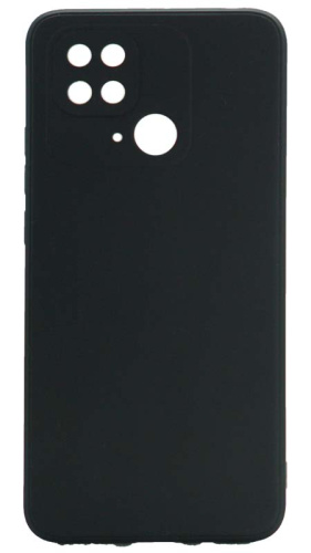 Силиконовый чехол для Xiaomi Redmi 10C soft чёрный