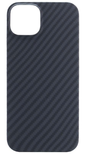 Задняя накладка поликарбонатная с Magsafe аналог Pitaka для Apple Iphone 14 черный