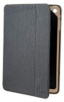 Чехол футляр-книга Armor Case Lux для iPad mini 2 Retina с силиконовой вставкой (чёрный)