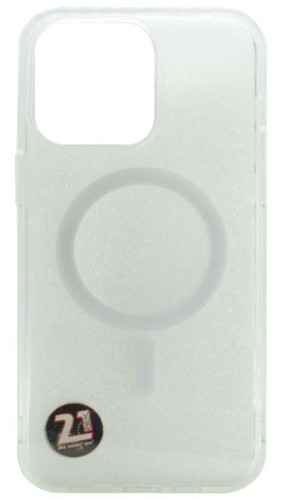Силиконовый чехол Hoco для Apple iPhone 14 Pro Max Magnetic series MagSafe прозрачный